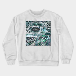 Abstract leaves Crewneck Sweatshirt